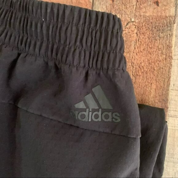 Adidas womens size medium track pants in black with ankle zipper - Picture 8 of 11